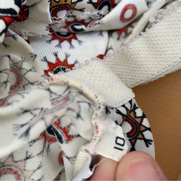 Vintage Waterclothes Oleg Cassini 1960s Skirted One apiece Swimsuit size 10 - Picture 7 of 10